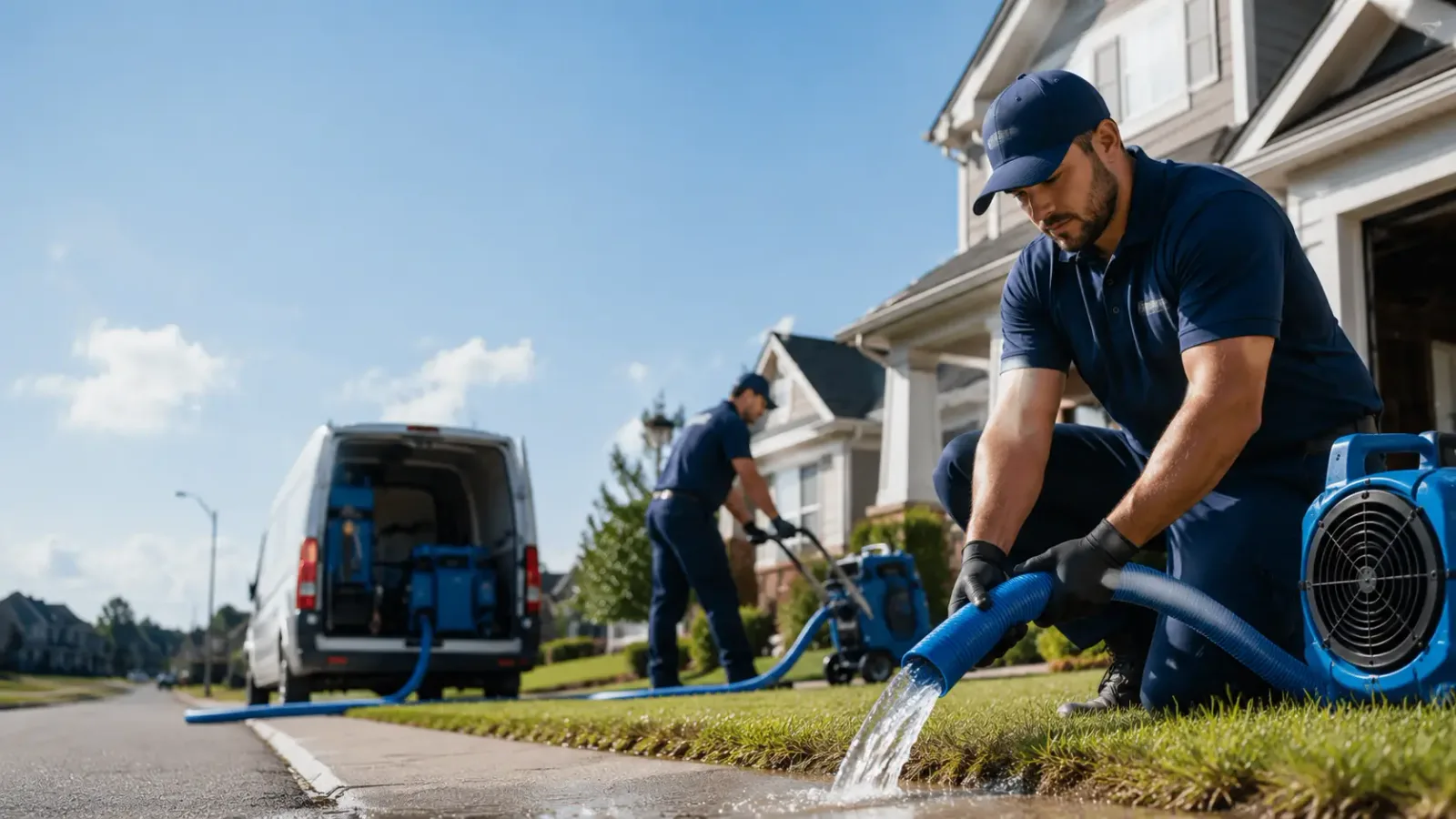 Flood Damage Restoration in Hustle, VA